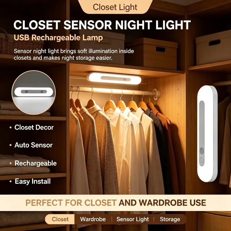 Intelligent Sensor Night Light - Baby Nursery Wall Lights ulasan dan harga