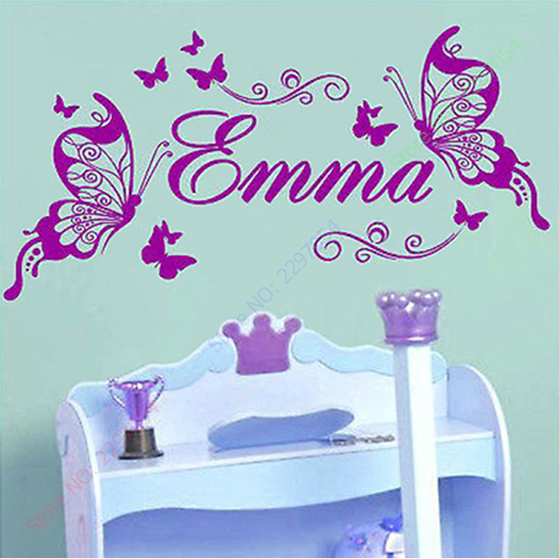 New Butterflies Personalized N - Baby Girl Nursery Quotes ulasan dan harga