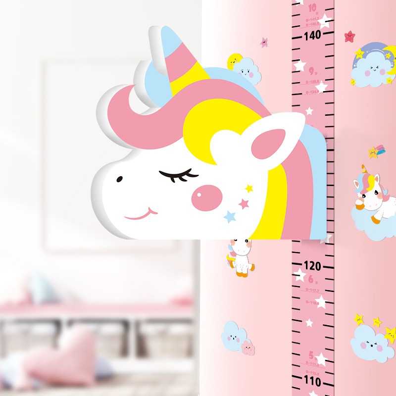 Ruler Giraffe 3d Height Sticke - Baby Girl Nursery Quotes ulasan dan harga