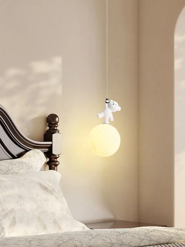 Bear Lamp Cartoon Nursery Room - Baby Nursery Light Fixture ulasan dan harga