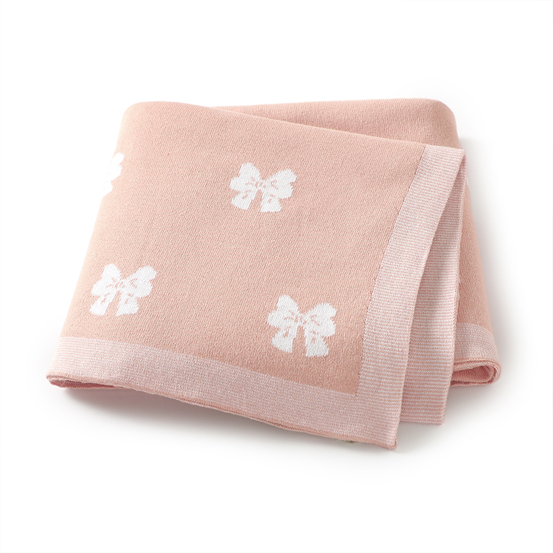 Cotton Baby Blanket Knit Cute  - Baby Nursery Boy ulasan dan harga