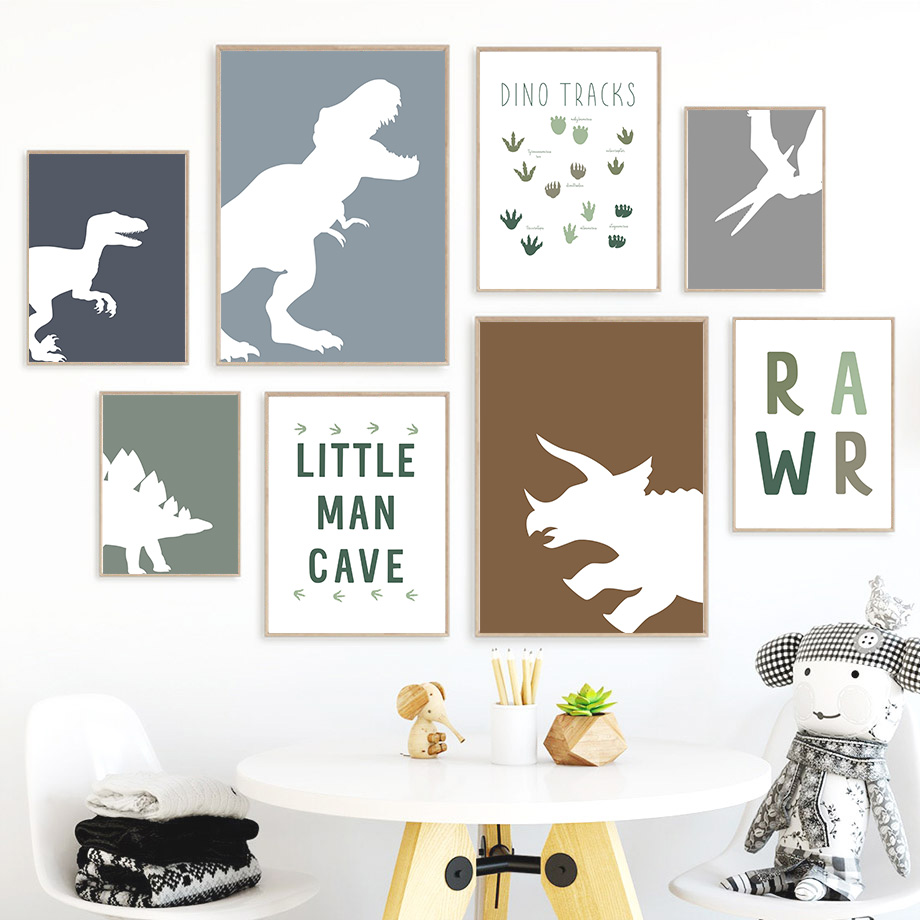 Jurassic Dinosaur Tyrannosauru - Baby Girl Nursery Quotes ulasan dan harga