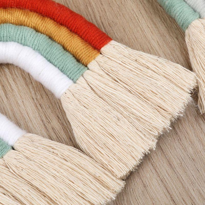 L43A Boho Decor Macrame Rainbo - Baby Girl Nursery Quotes ulasan dan harga