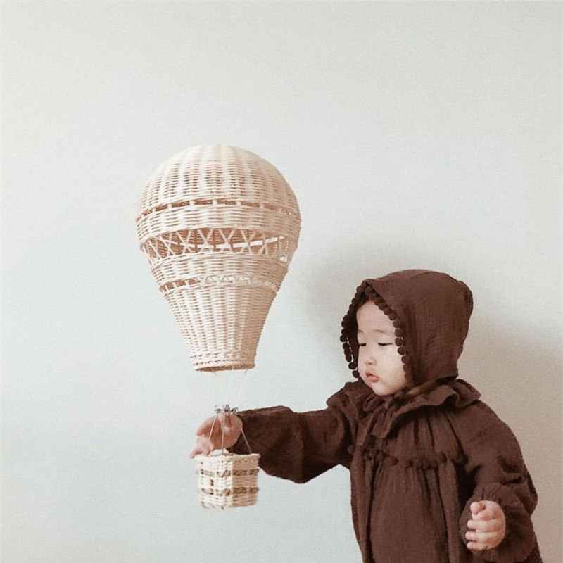 Hot Air Balloon Chandelier LED - Baby Nursery Decor Girl ulasan dan harga